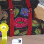 Felted Getaway Satchel Prize winner