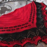 Flamenco Knit Shawl